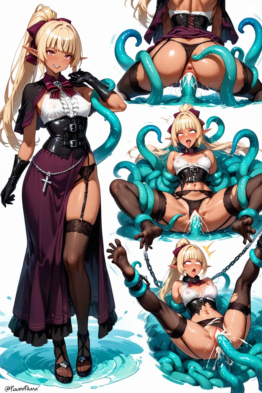 Masterfully Refined Smooth Phalanx Faces Eyes Skin Penetrations, Hyper Restrained, Elegant Dynamic Hyper Thick Linework Hentai AI Porn