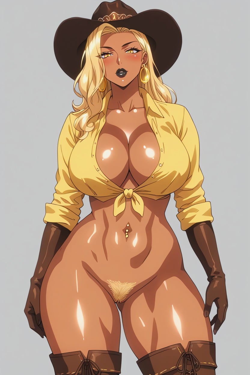 Sunny, Golden Earrings, Yellow Eyes Hentai IA