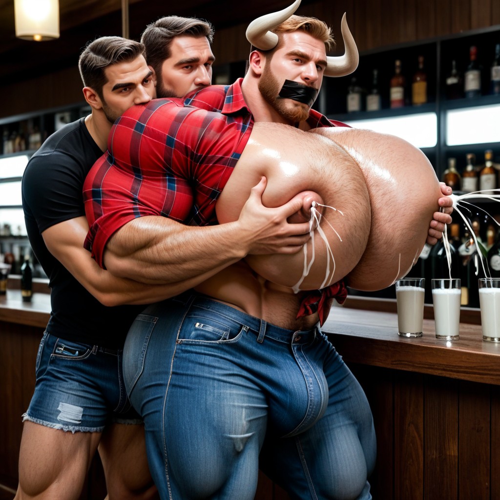 Enojada, Beard, Hands Tied Behind Back Porno gay IA