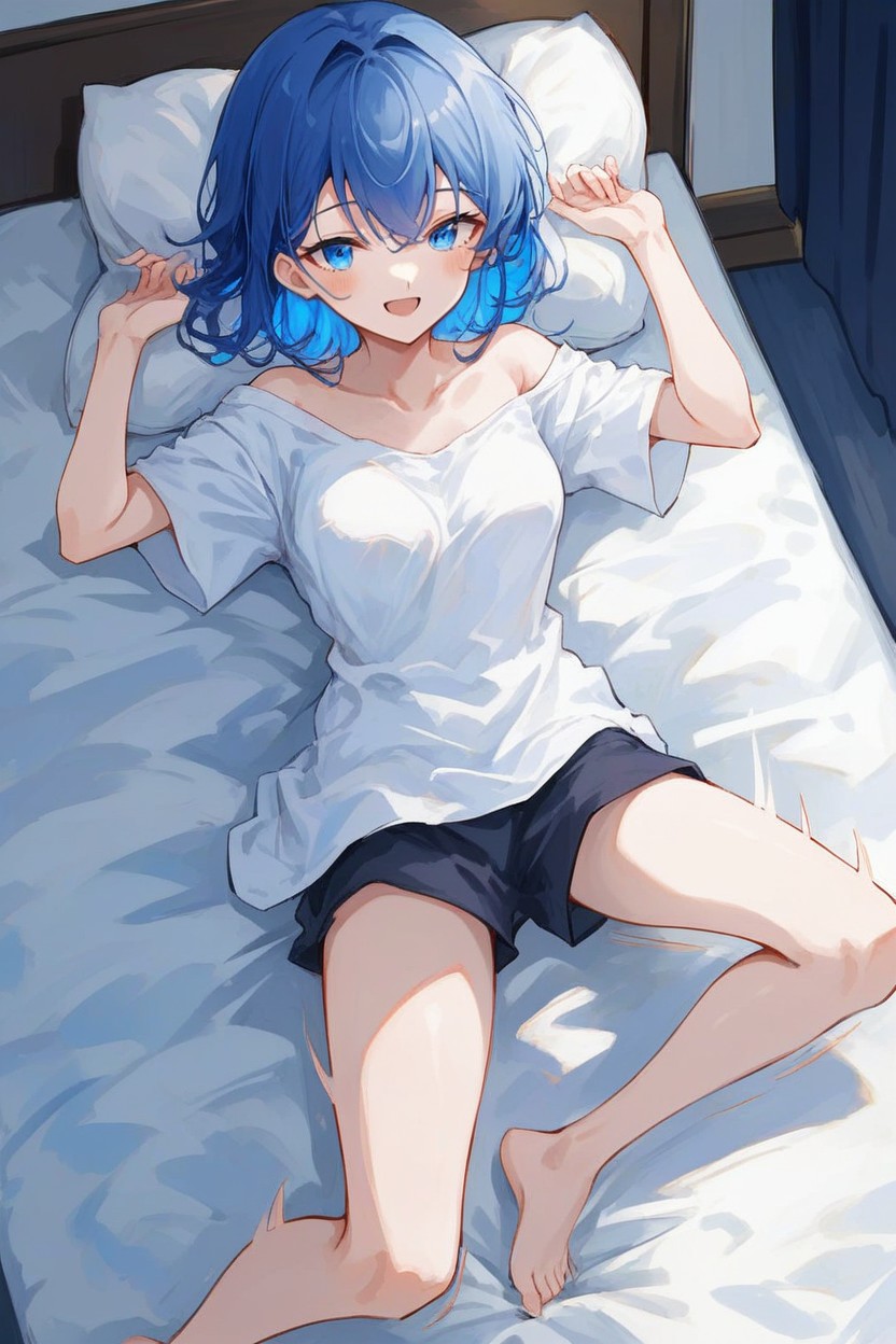 Move Lines, Anime D Draw, Blue Eyes Hentai AI Porn