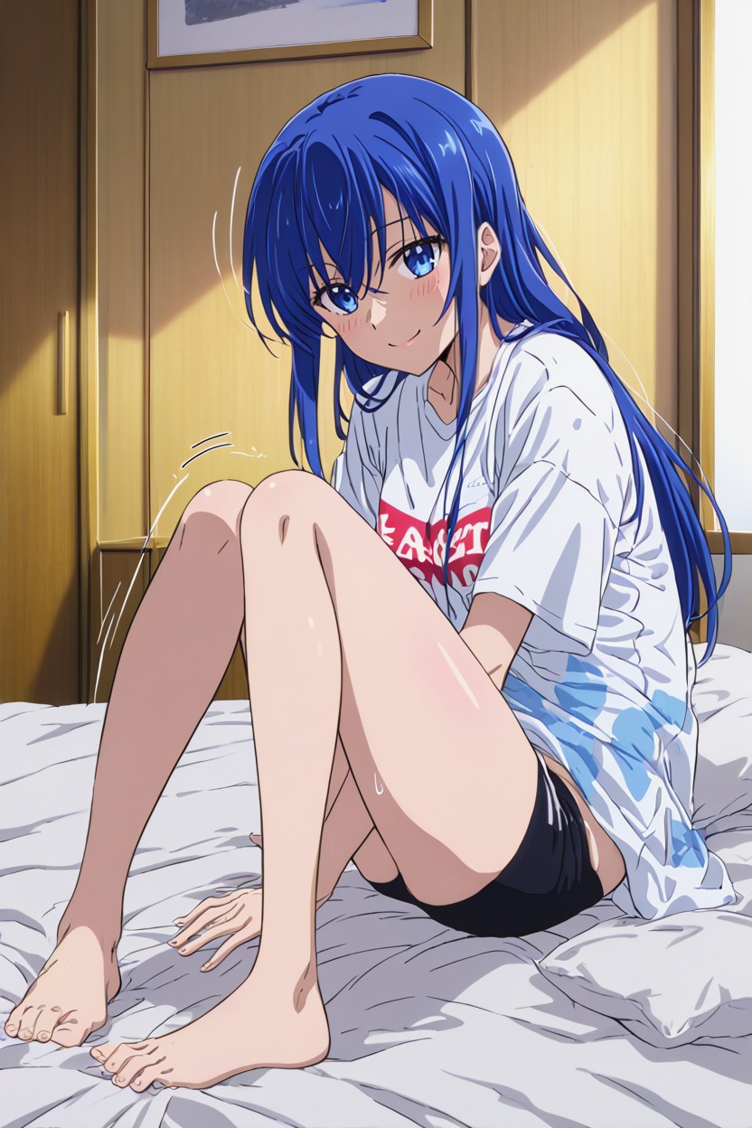 Straight Hair, Anime Coloring, Pretty Face Hentai AI Porn