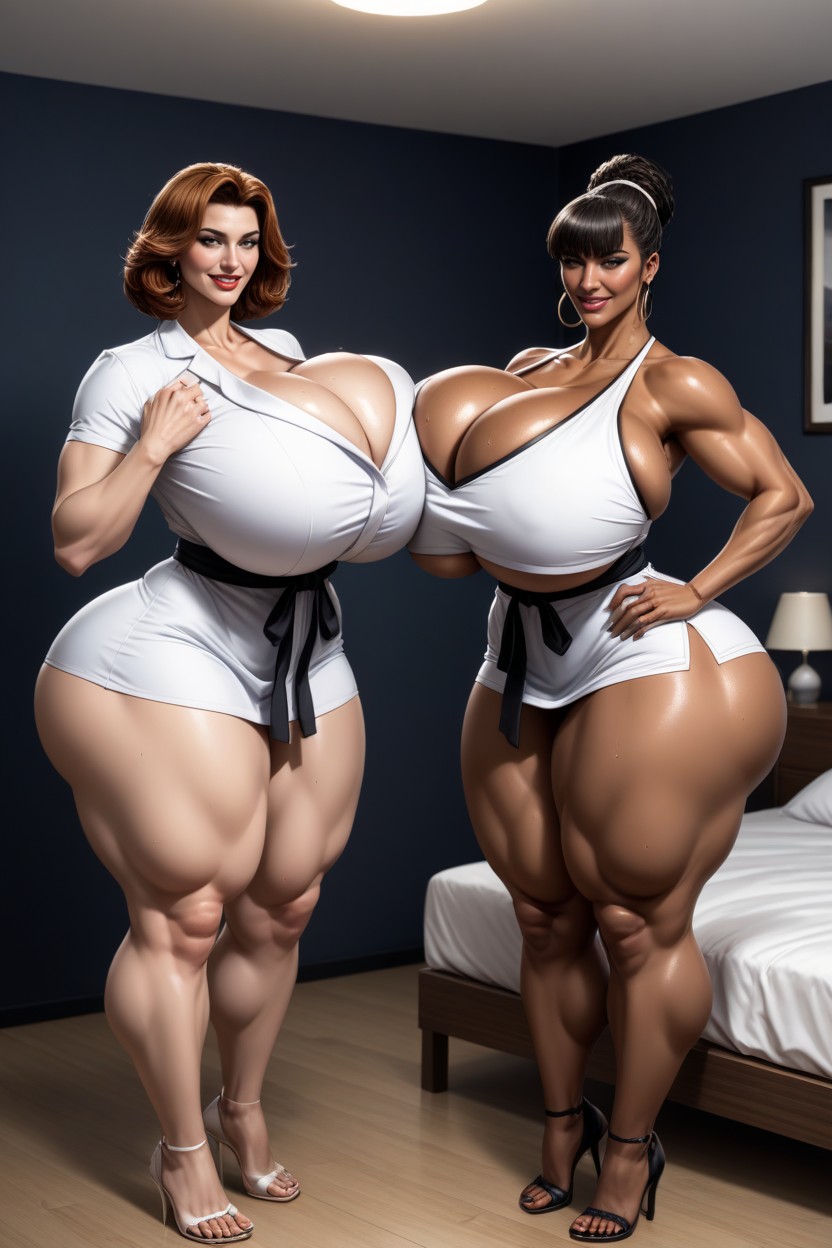Dark Skin, Full Body, Licking AI Porn