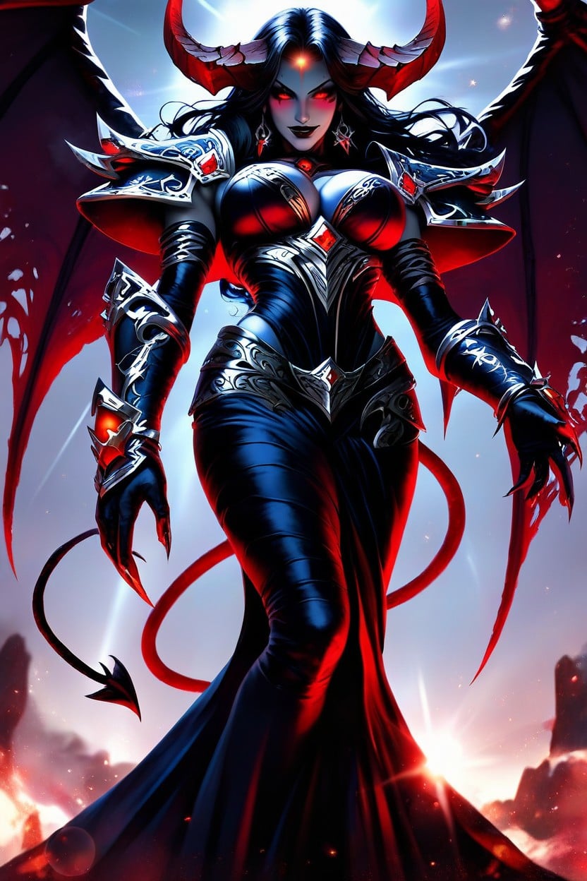 Concept Art, Red Eyes, Hdr Hentai IA