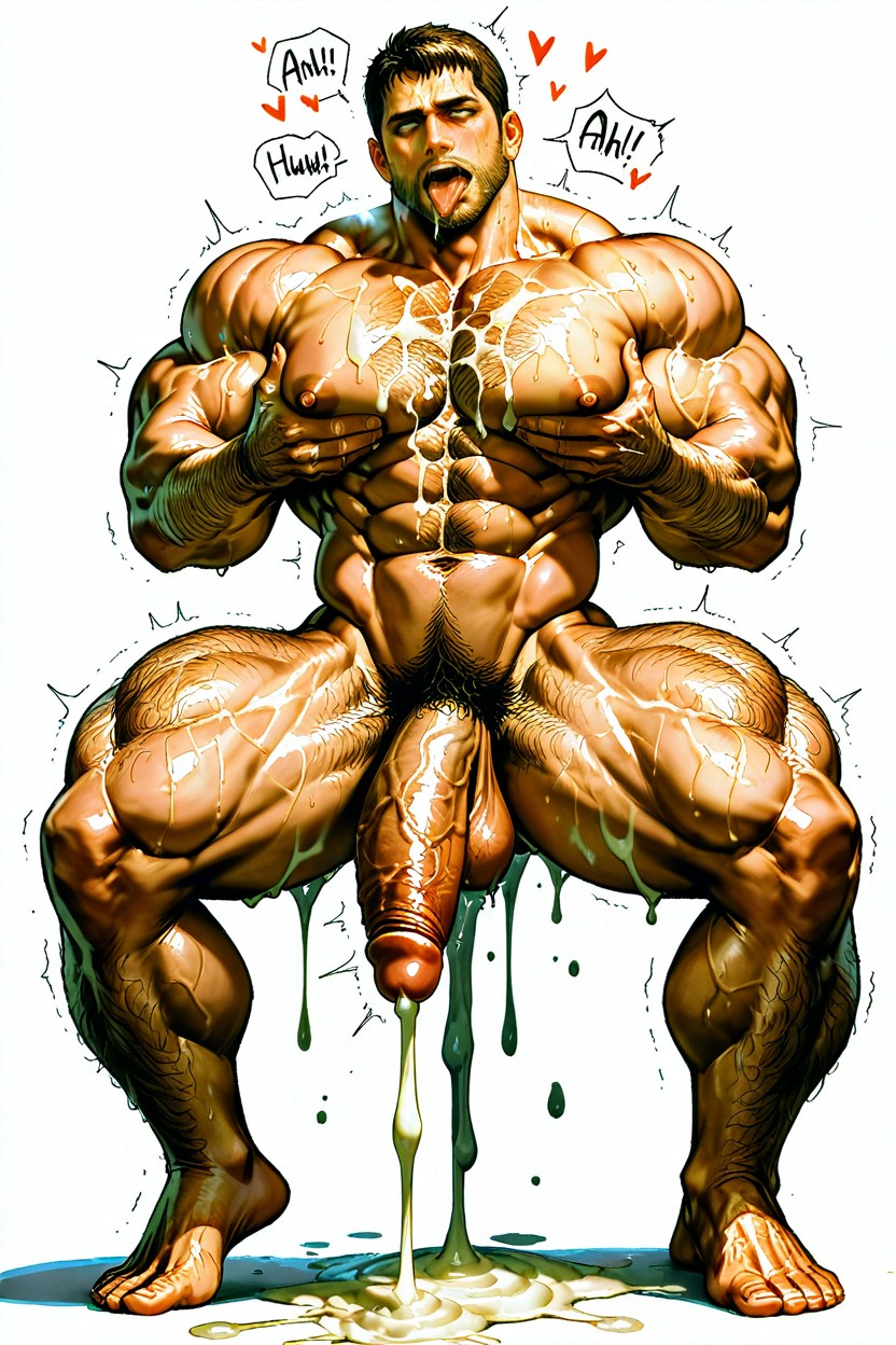 Hairy, Penis, Pecs AI Gay Porn