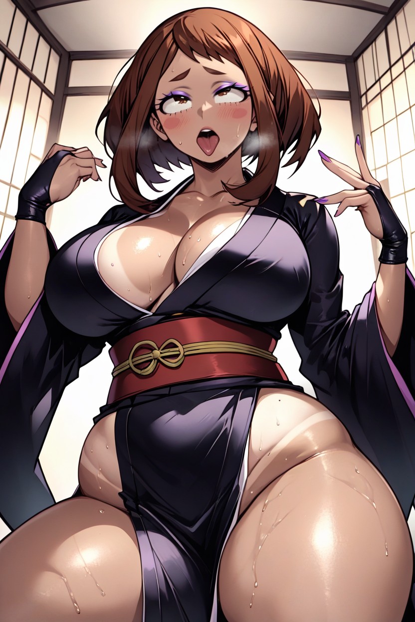 Rolling Eyes, Round Eyes, Slutty Lewd Face Hentai AI Porn