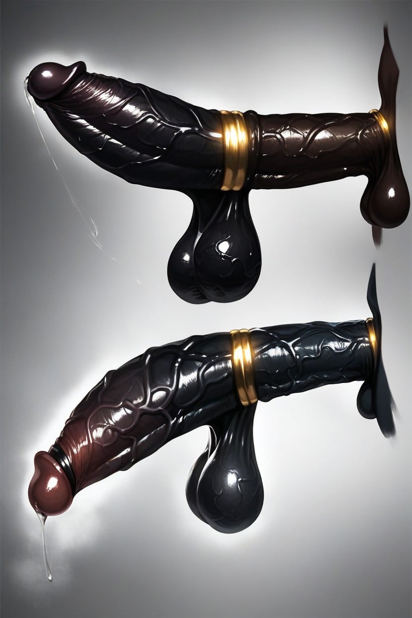 High Key Lighting, Realistic Glans And Cock Head, Close Up AI Porn