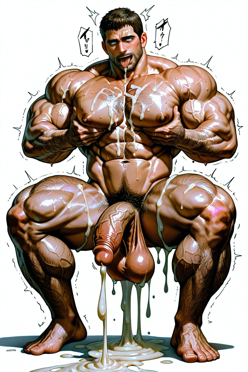 25+, Leaking Precum From Cock, Gay AI Gay Porn