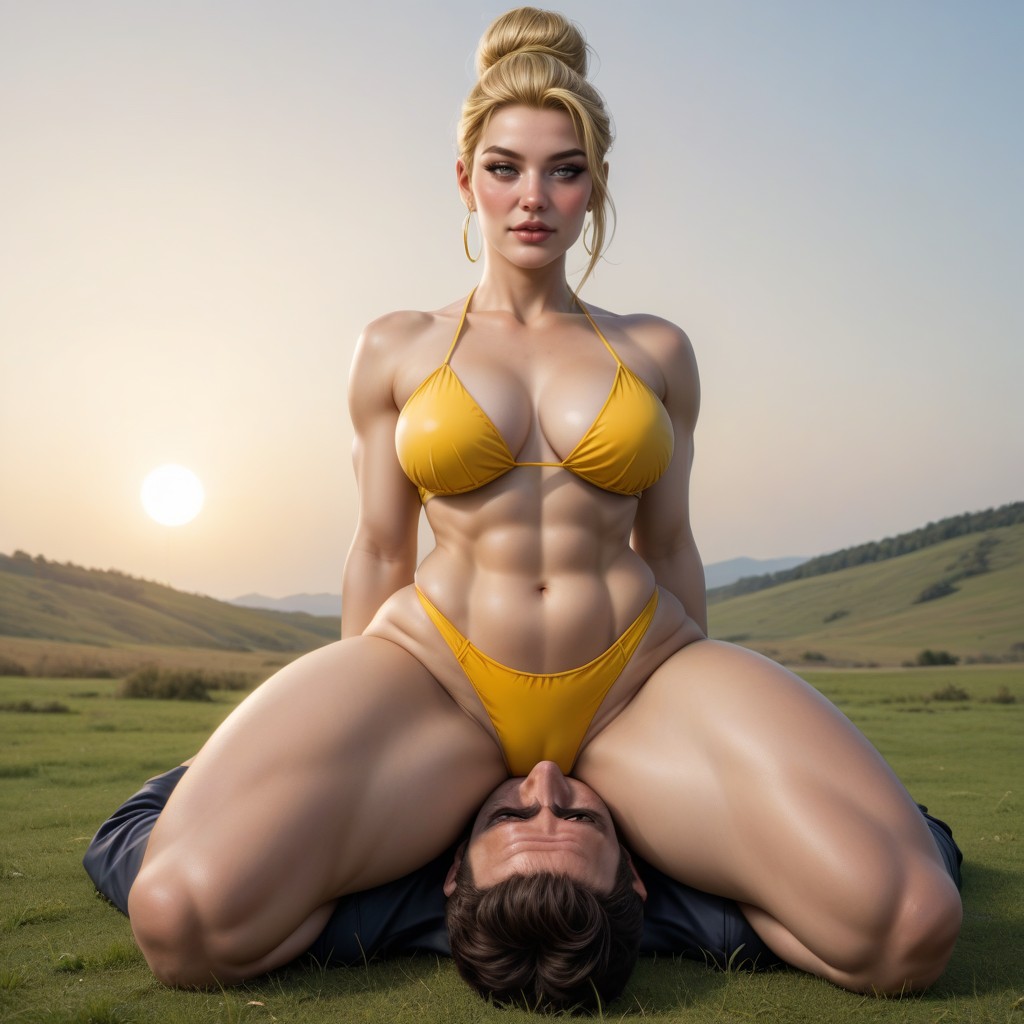 Drunk, Wide Chin, Massive Ass AI Porn