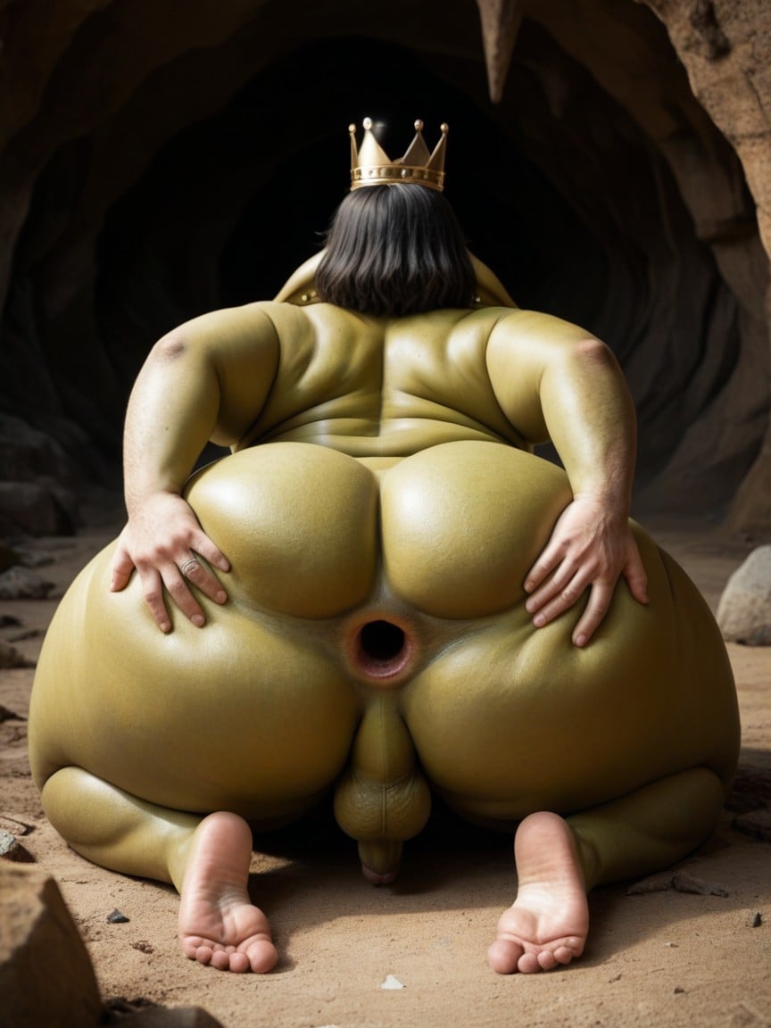 Plump, Morbidly Obese, Macrophilia AI Gay Porn