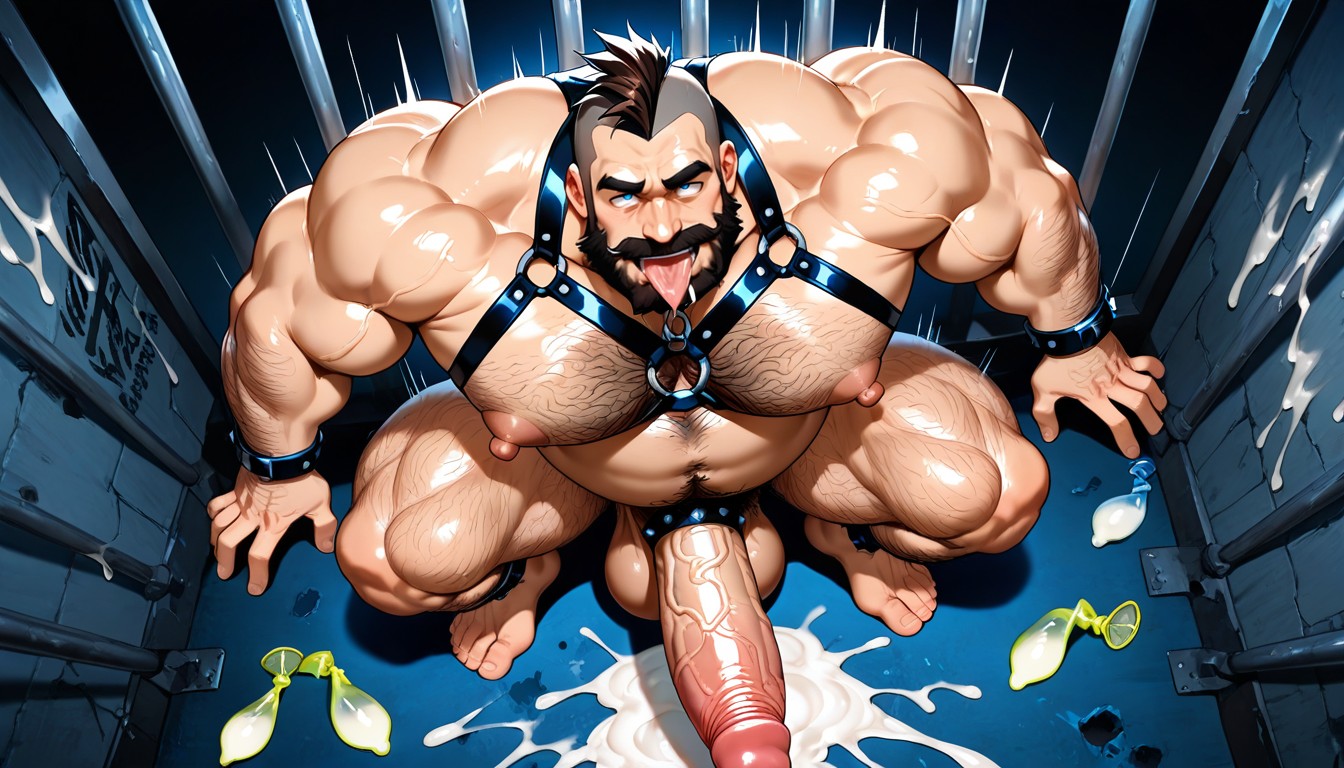 Facing The Viewer, 18+, Dynamic View AI Gay Porn