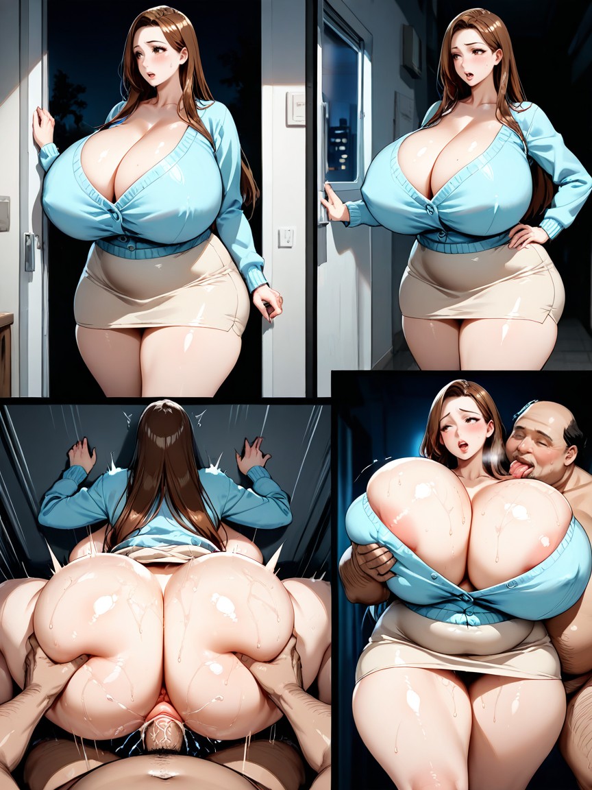 Asian Milf, Gigantic Thighs, Ultra High Definition AI Porn