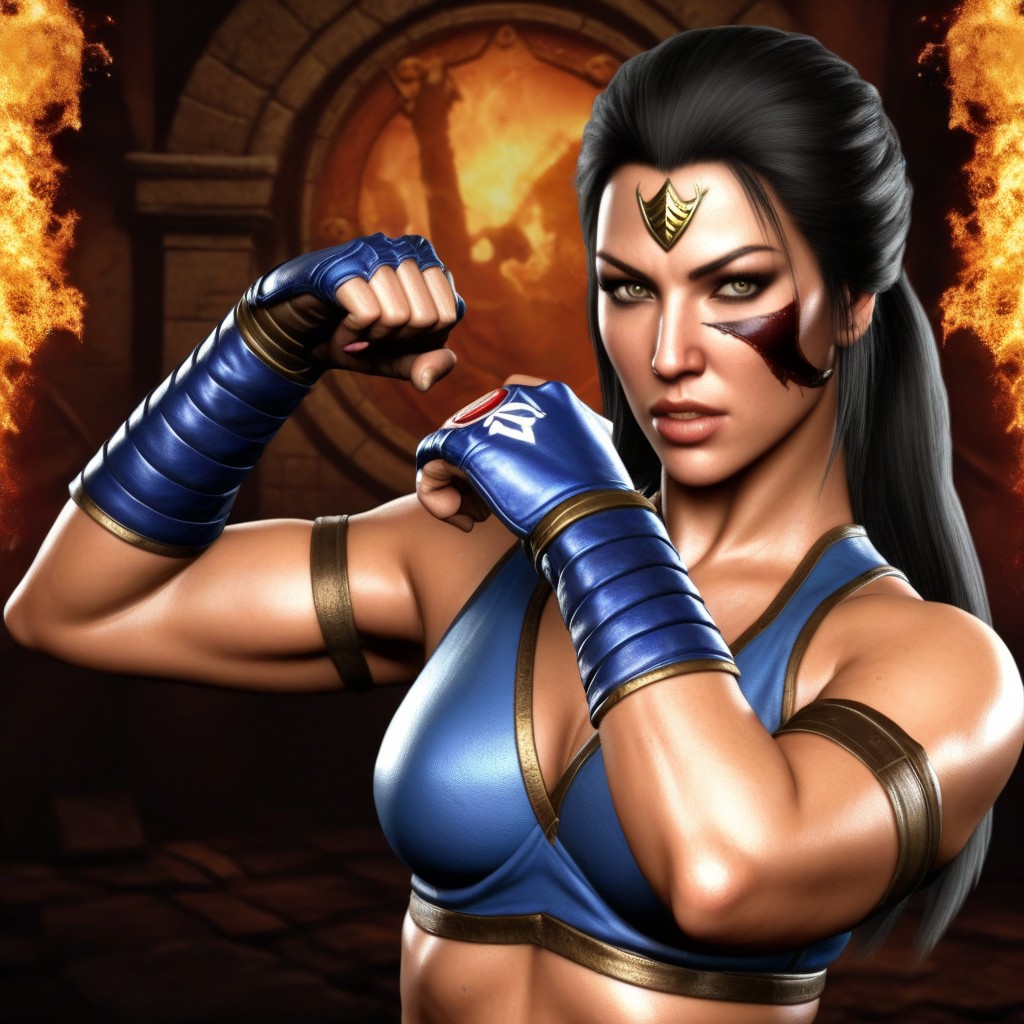 Mortal Combat Game Art Style, Sonya Vs Scorpion From Mortal Combat, 25+ AI Porn