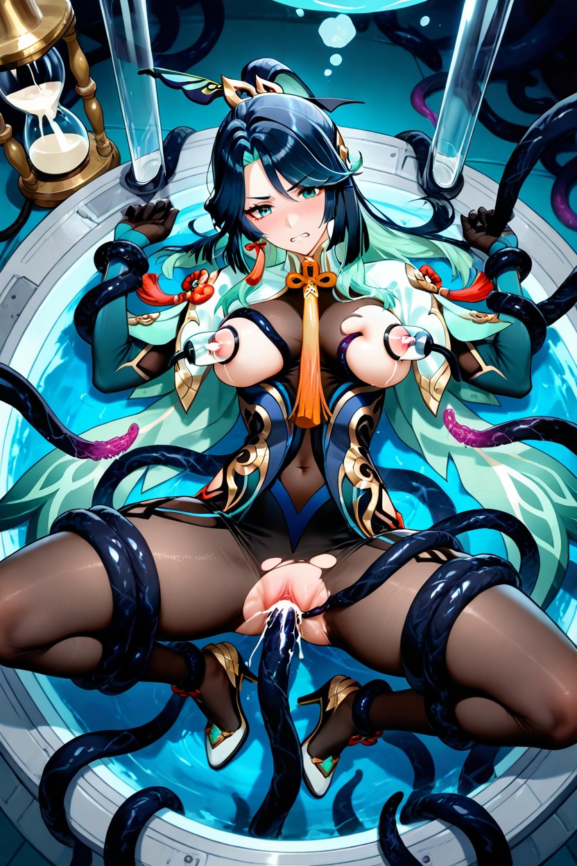 30+, Feminine, Tired Hentai AI Porn