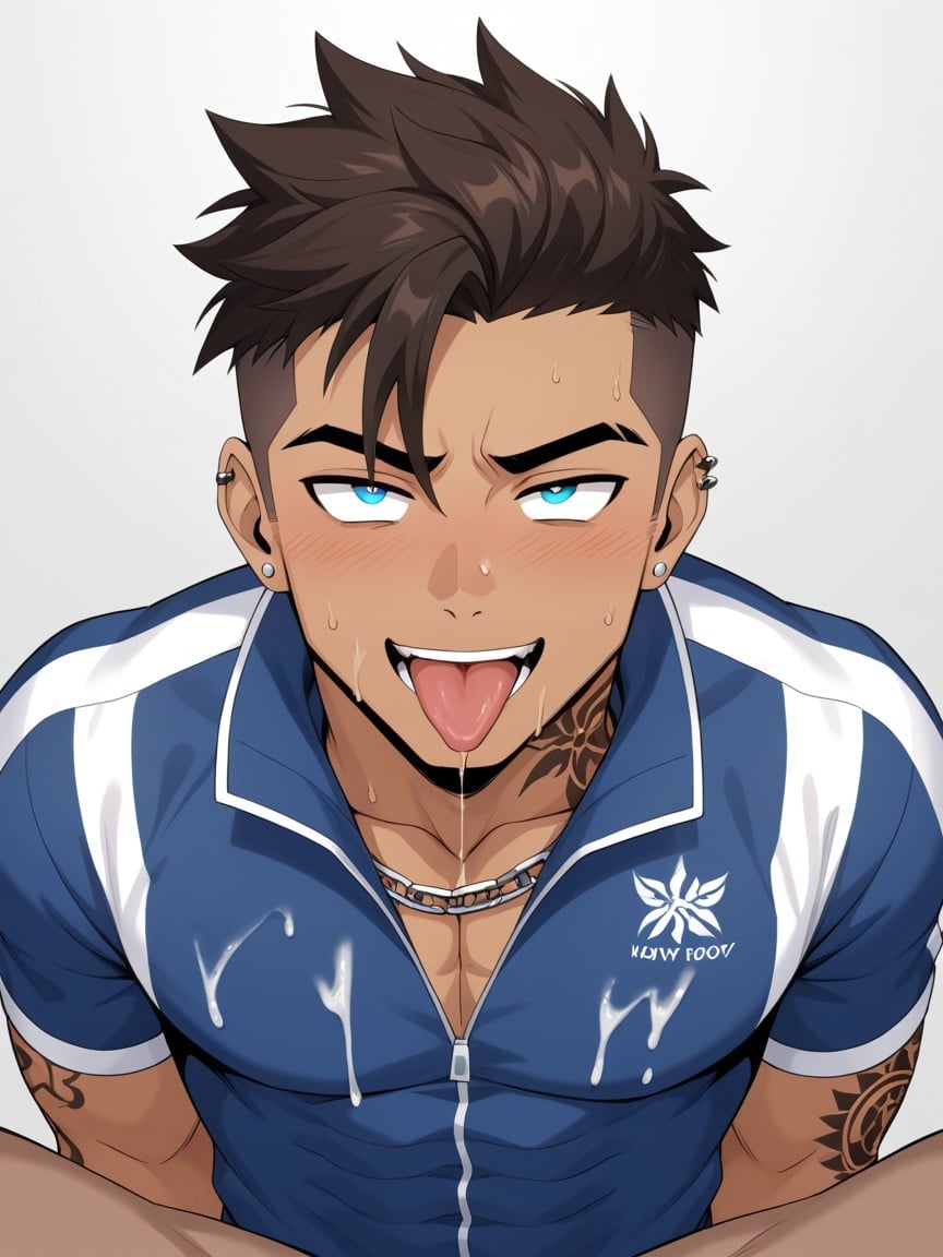 Arrogant, Piercings, Tattoo AI Gay Porn