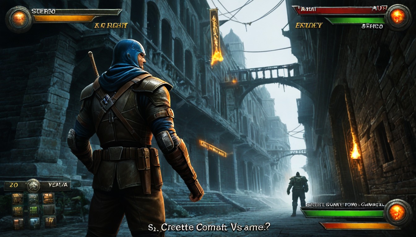 Mortal Combat Game Art Style, Health Bars, Classic Mortal Combat Game AI Porn