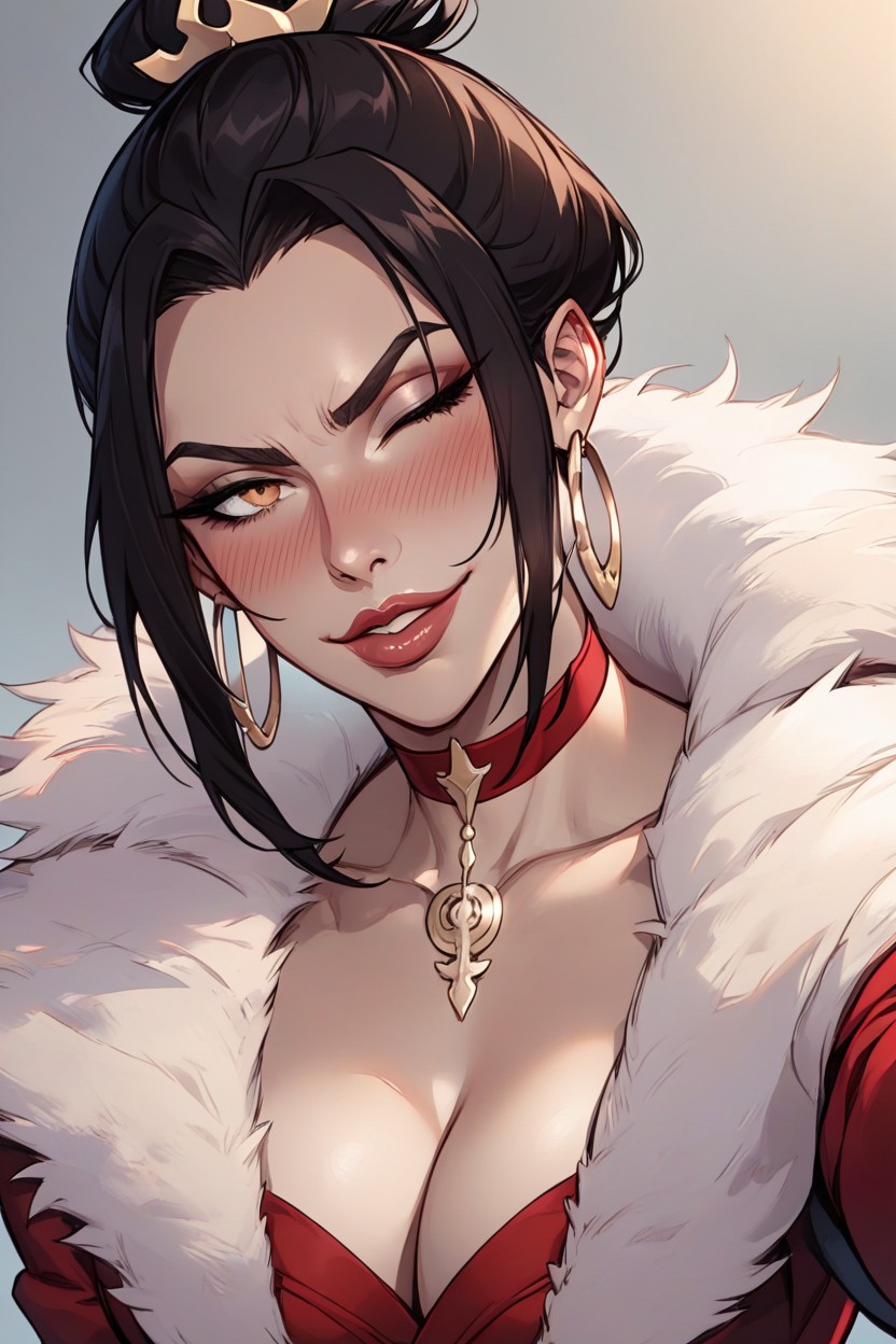 Erotic Face, Seductive Eyes, 25+ AI Porn