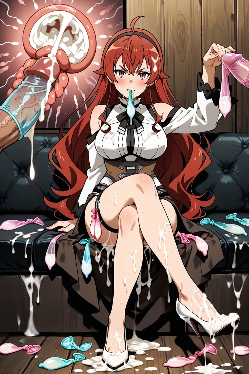 Cum On Shoes, Drinking Semen, Clothes Covered In Cum Hentai AI Porn