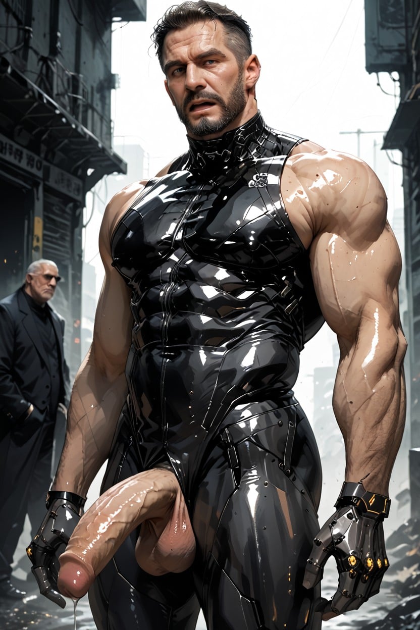 Adam Jensen, Foreskin, Angry AI Gay Porn