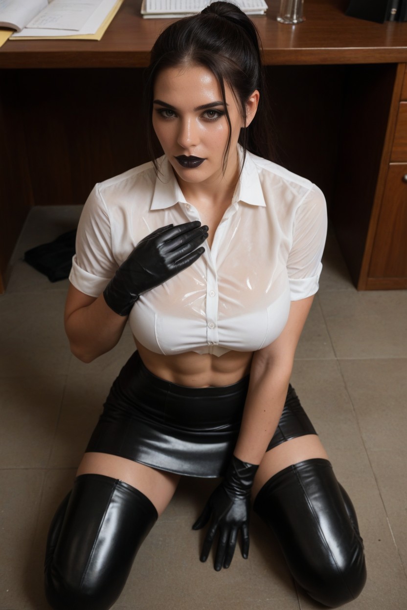 Top Down, Ponytail, Cosplay AI Porn