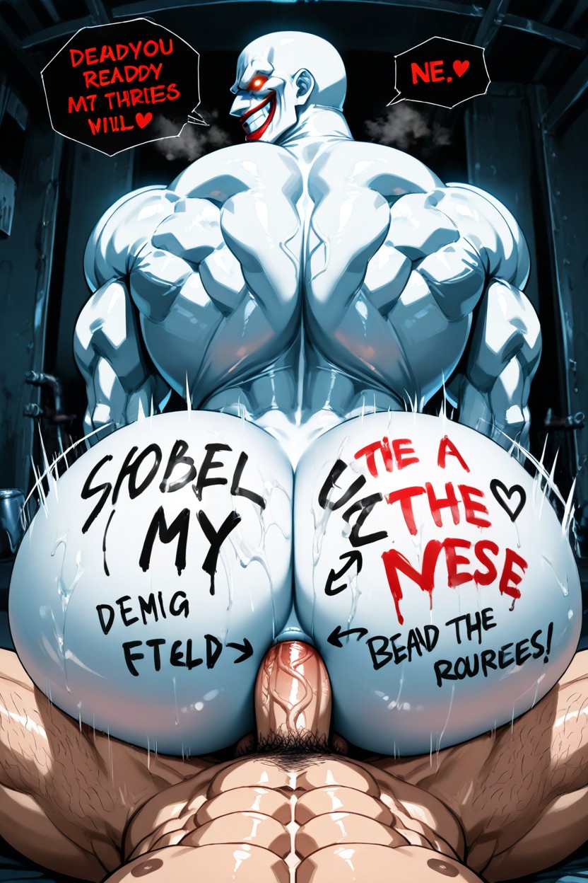 His Giddy Gulpers, His Silly Slurpers, Bottom Is An Evil Clown AI Gay Porn
