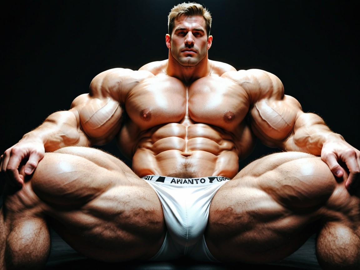 Boxer Briefs, High Resolution, Huge Penis Bulge AI Gay Porn