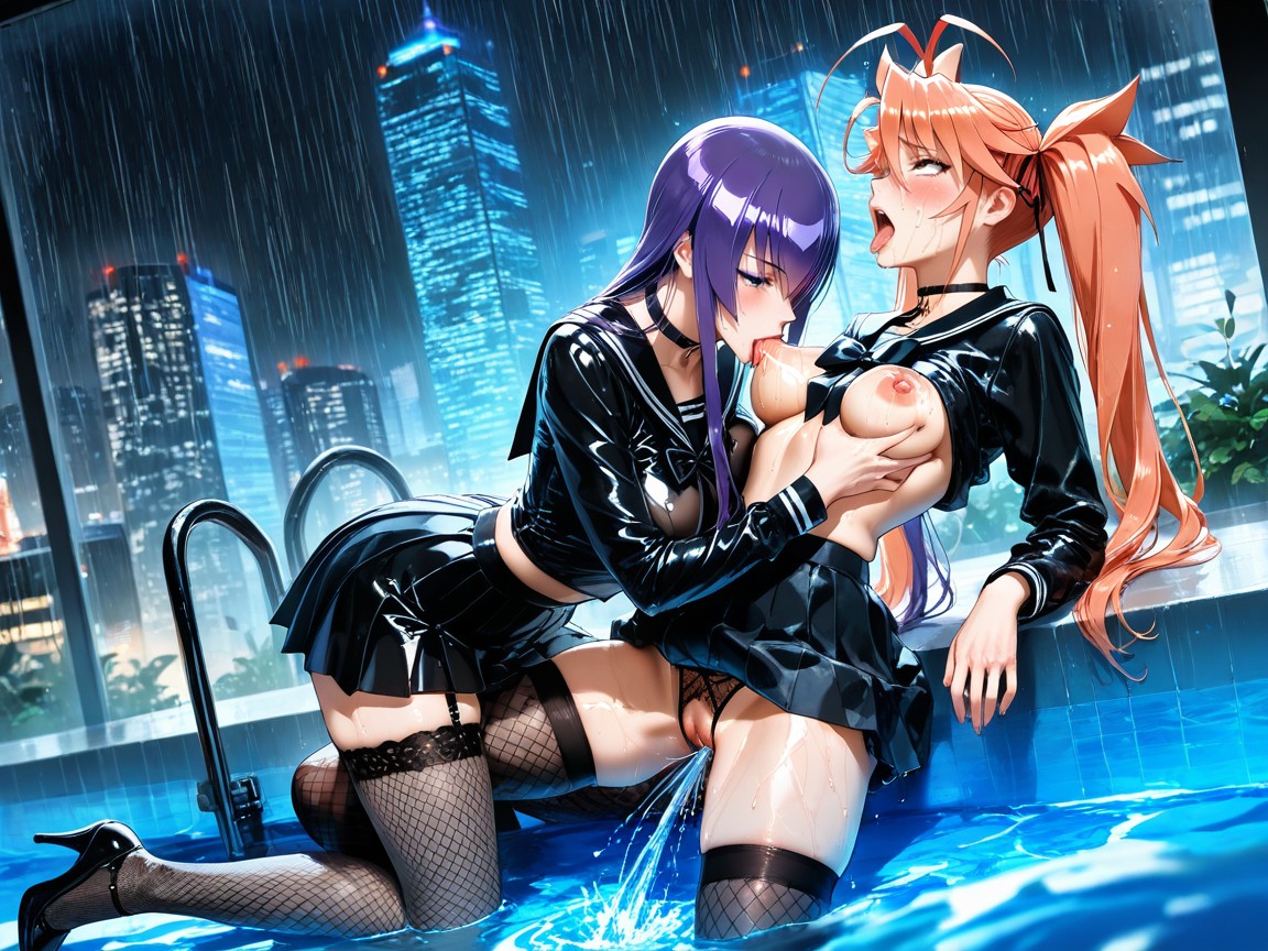 D Art Style, Erect Nipples, Cinematic Hentai AI Porn