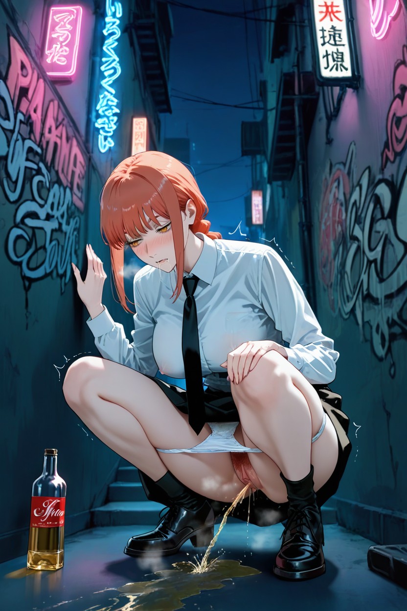 Covered Nipples Visible Through Clothing, Slightly Layered, Panic Hentai IA
