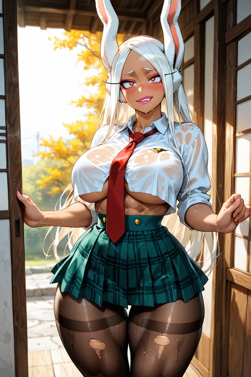 Harsh Lighting, 25+, Shy Hentai AI Porn