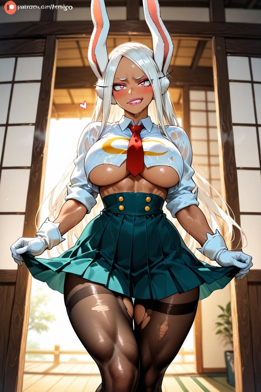 25+, Blushing, Harsh Lighting Hentai AI Porn