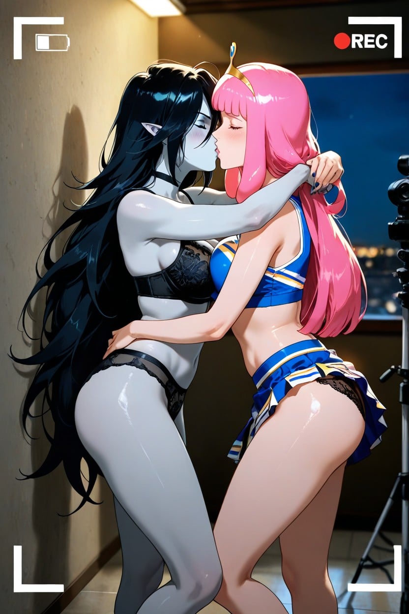 Shot With A Shallow Depth Of Field, Night, Body Contorted Hentai AI Porn