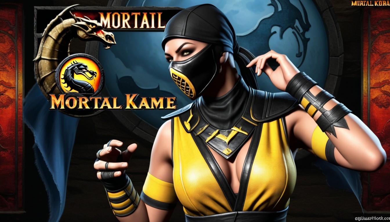 Classic Game Artstyle, Classic Game Artstyle, Mortal Kombat Game Art Style AI Porn