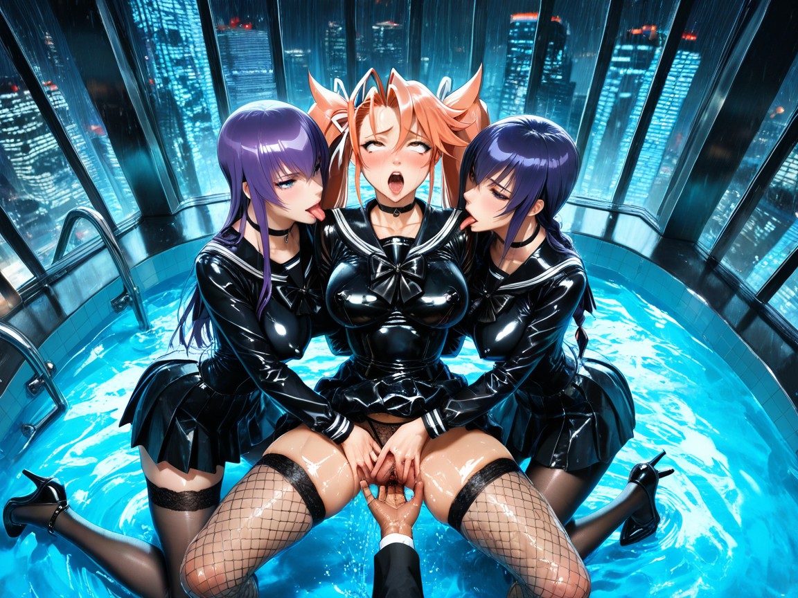 Extreme Squirting, Fingering Pussy, Erect Nipples Hentai AI Porn