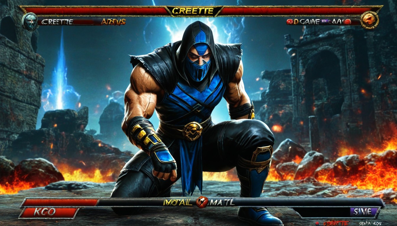 Classic Mortal Kombat Game, Create Screenshot From Classic Mortal Kombat Game, Classic Mortal Kombat Game AI Porn