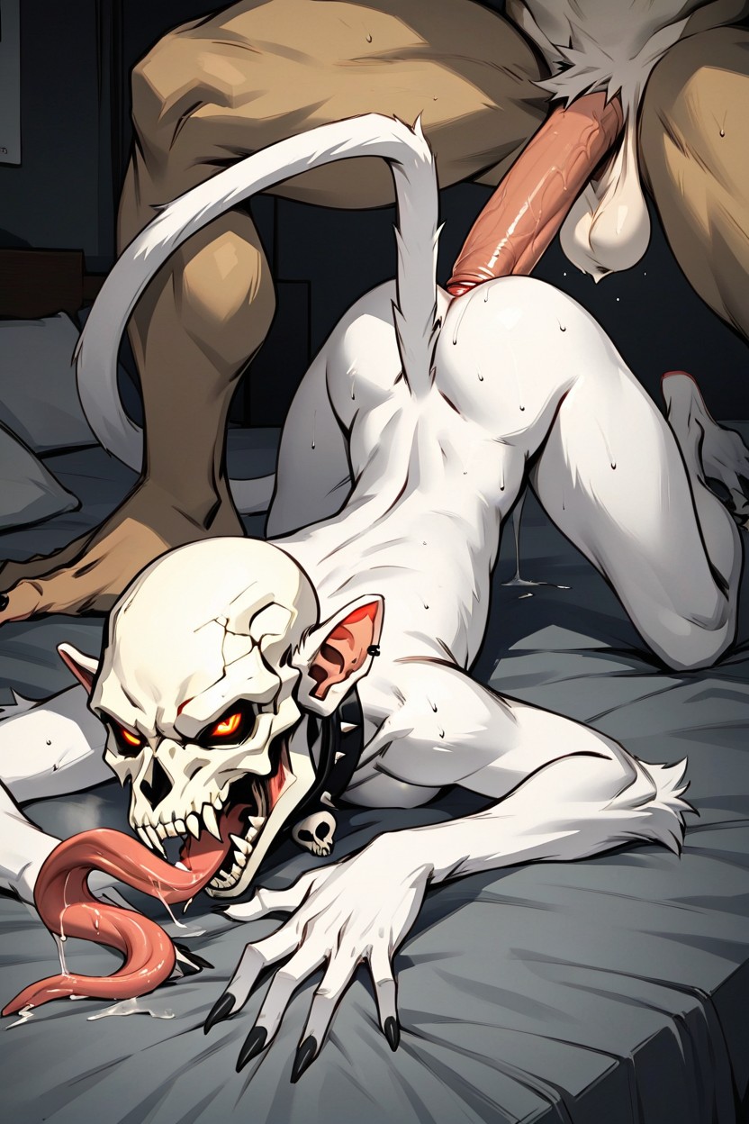 Naked, 18+, Full Body Furry AI Porn