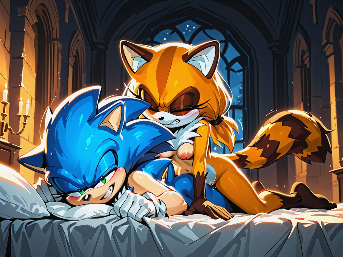 Blue Fur, 25+, Bed Furry AI Porn