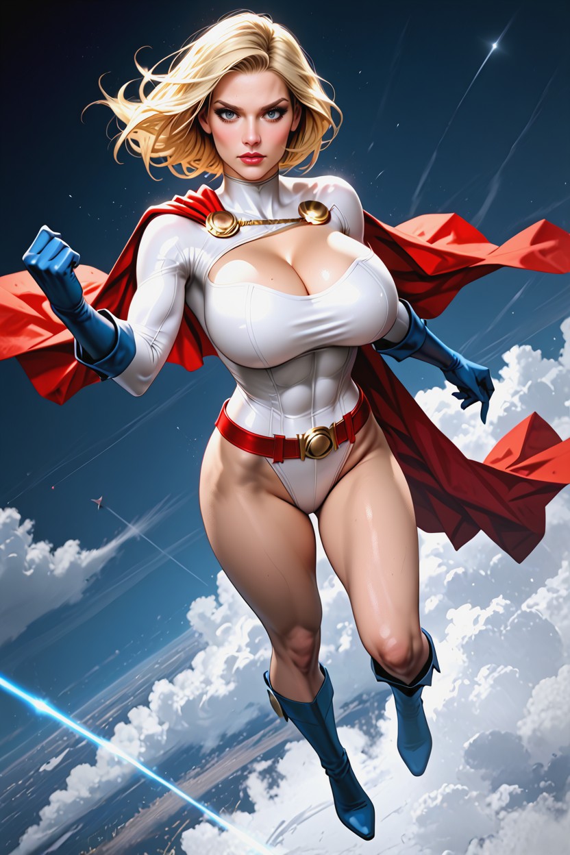 Arched Back, Hyperrealistic, Blonde Hair Hentai AI Porn
