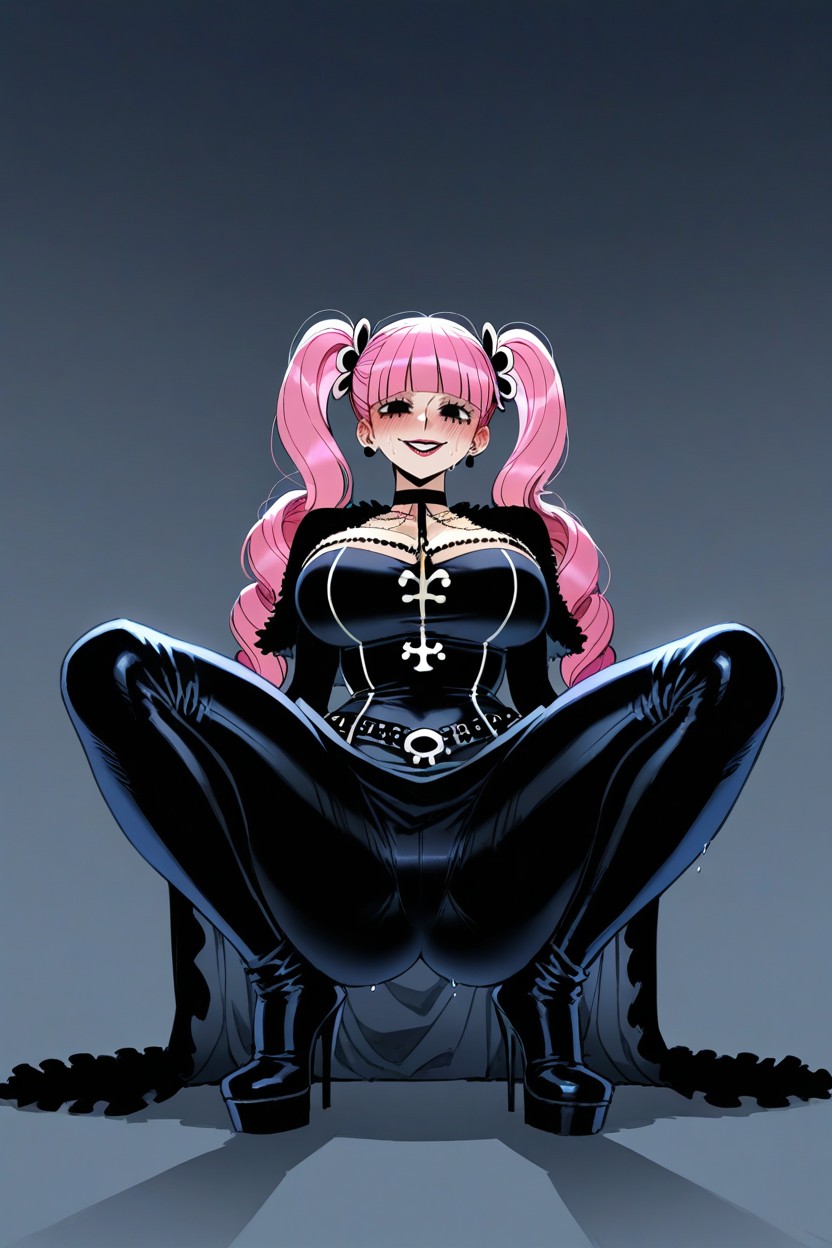 Goth Outfit, Huge Ass, 25+ Hentai IA