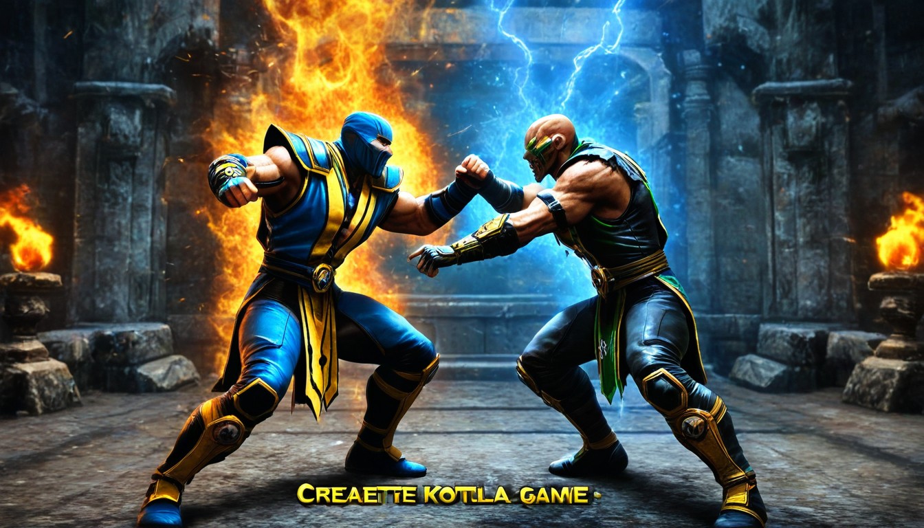 Original Mortal Kombat Game, Create Screenshot From Classic Mortal Kombat Game, Create Screenshot From Classic Mortal Kombat Game AI Porn
