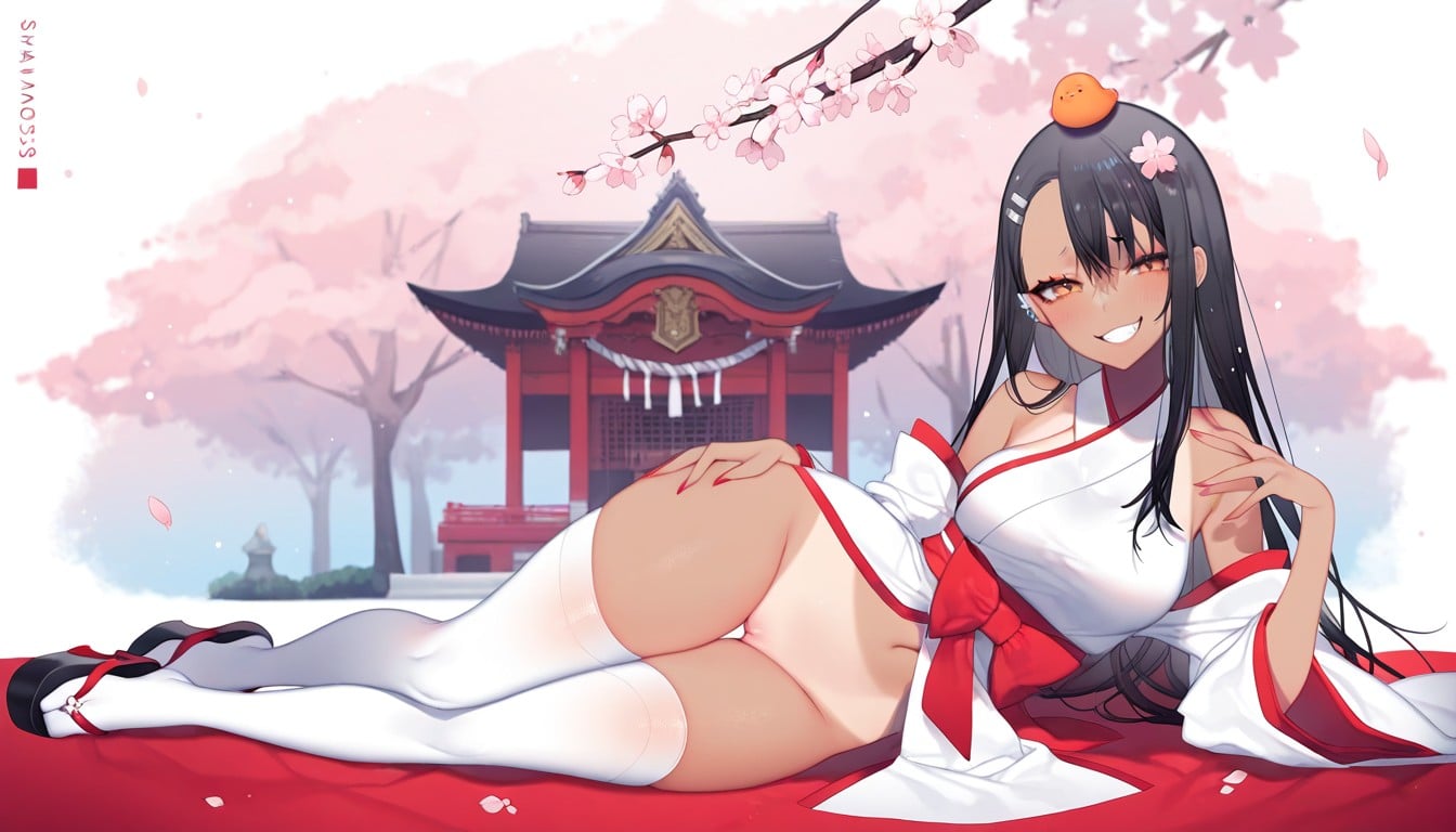 Full Body, 18+, Sakura On The Head Hentai AI Porn