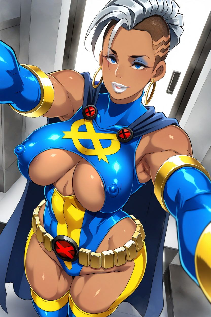 25+, Glamour Image, Hoop Earrings Hentai IA