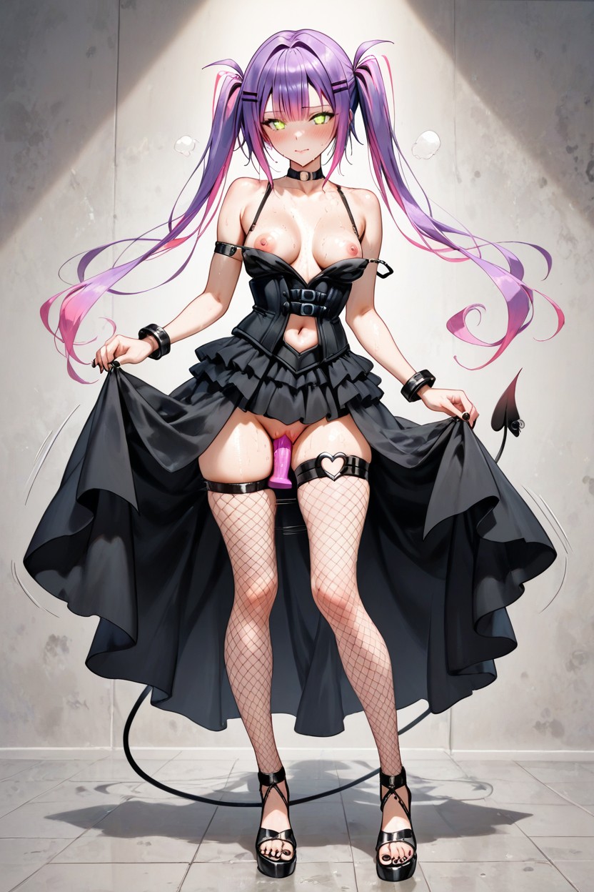 Very Soft Smooth Body, Shaky Legs, Detailed Face And Hands Hentai IA