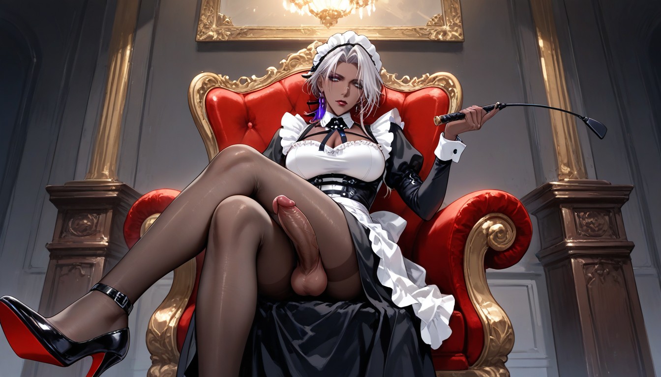 Detailed Face, Futanari, Zoya From Path To Nowhere Hentai AI Porn