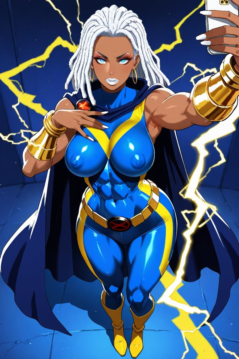 Breast Neckline, From X Men, Navel Exposed Hentai AI Porn