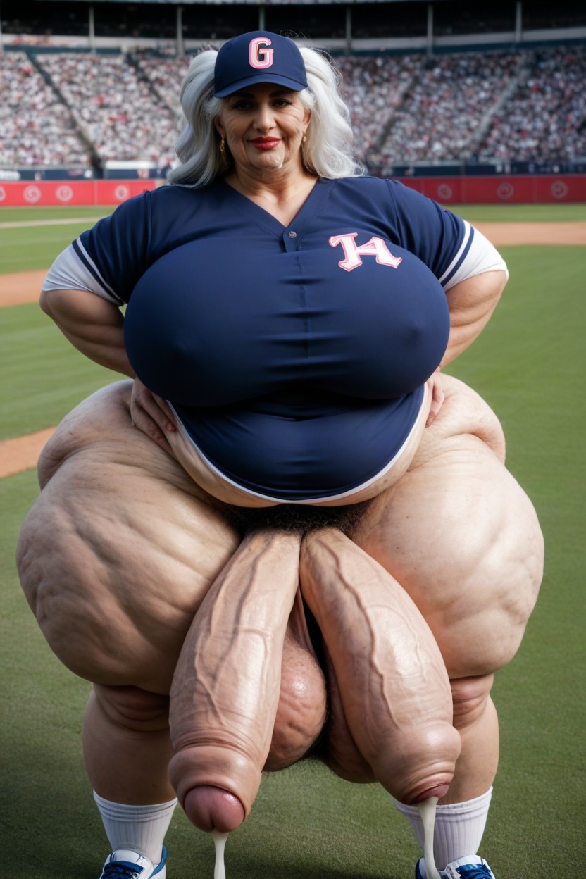 Hyper Hairy Arms Massive Ass, Cellulite Arms, 60+ AI Porn