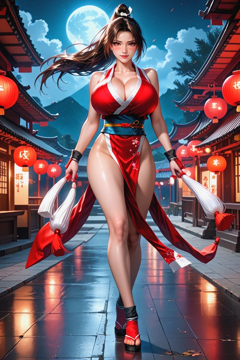 Perfect Eyes, Mai Shiranui, 25+ Hentai AI Porn