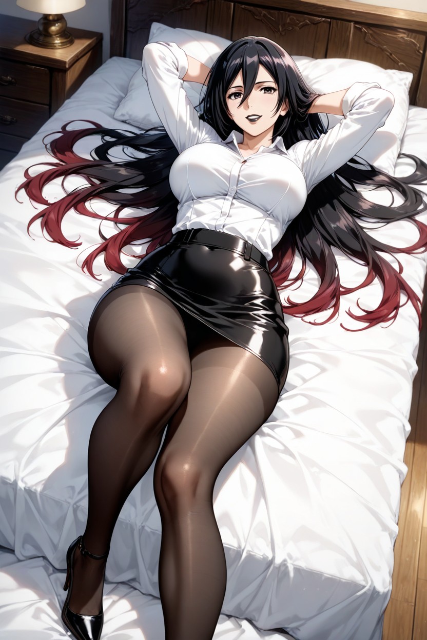 25+, Front View, Laying Hentai AI Porn