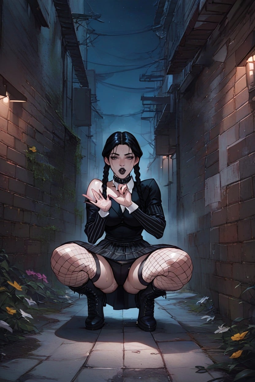 Oiled Skin, Sweat, Full Body Hentai AI Porn