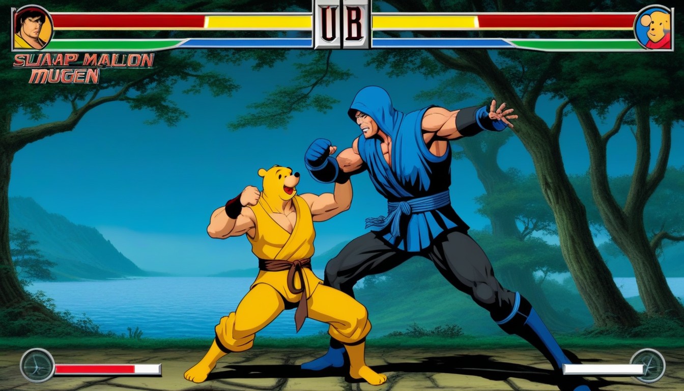 Original Mugen Game, Classic Game Artstyle, Classic Game Artstyle AI Porn