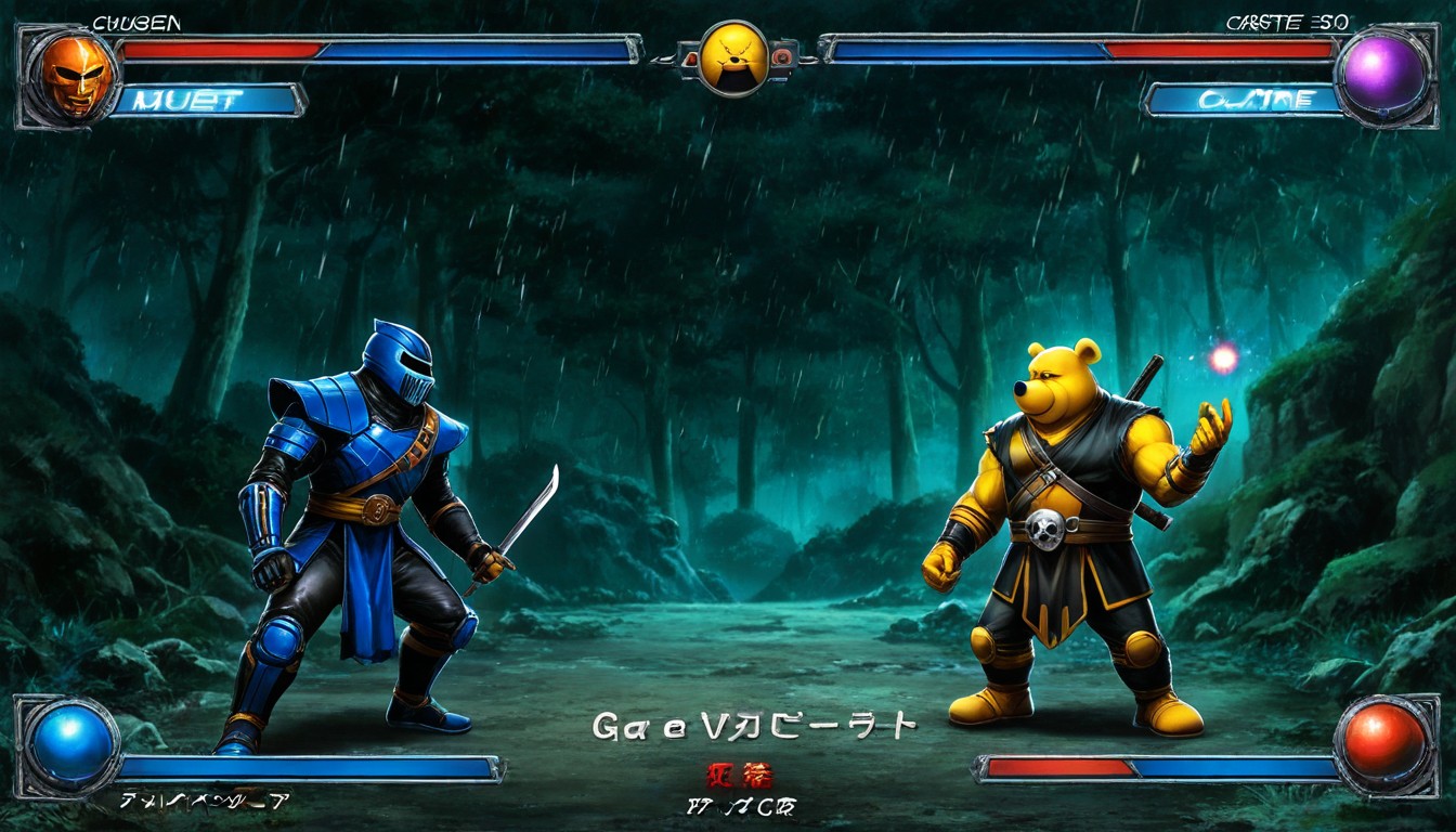 Original Mugen Game, Classic Game Artstyle, Combo Comat Moves AI Porn