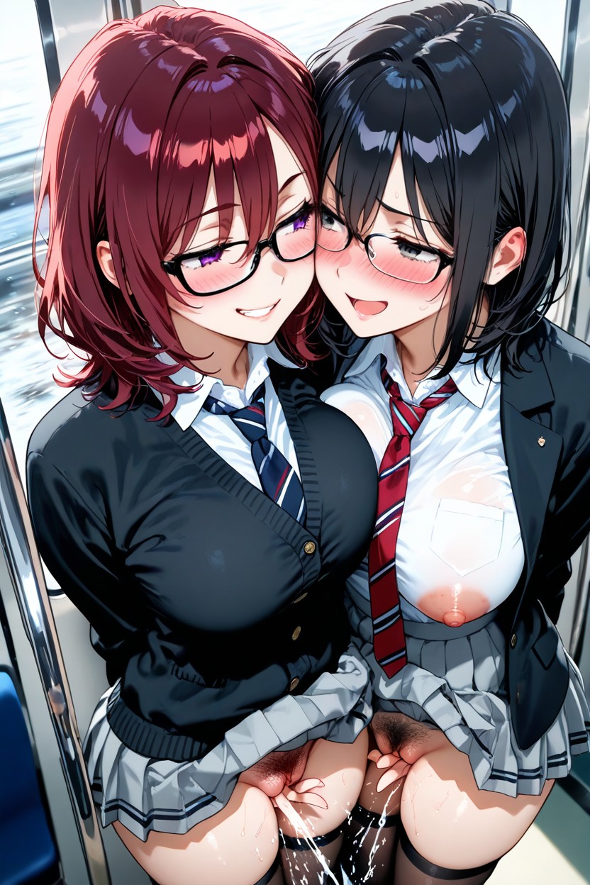 Medium Hair, Open Mouth, Wide Angle AI Porn